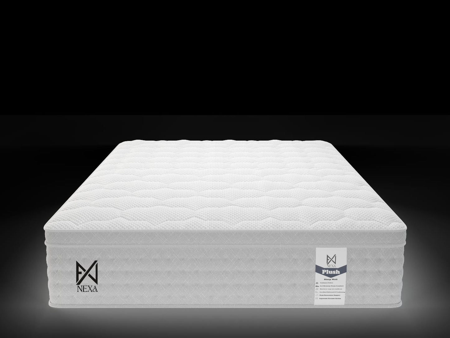 The Luxury Plush Nexus 2000 Pocket Spring Pillow Top - Plush